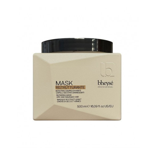 Bheyse Restructuring Repairing Hair Mask with Keratin and Shea Butter for Dry and Damaged Hair 500ml Bheyse Restructuring Repairing Hair Mask with Keratin and Shea Butter for Dry and Damaged Hair 500ml