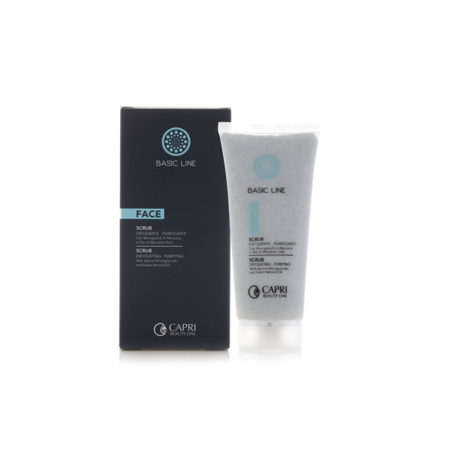 Capri Beauty Line Basic Line Exfoliating - Purifying Scrub with Apricot Microgranules And Sweet Almond Oil Capri Beauty Line Basic Line Exfoliating - Purifying Scrub with Apricot Microgranules And Sweet Almond Oil