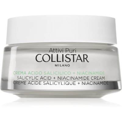 Collistar Attivi Puri Salicylic Acid + Niacinamide Anti-Blemish Oil Control Cream 50ml Collistar Attivi Puri Salicylic Acid + Niacinamide Anti-Blemish Oil Control Cream 50ml