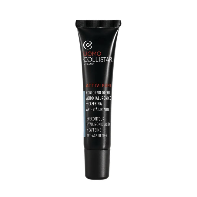 Collistar Uomo Attivi Puri Hyaluronic Acid + Caffeine Eye Contour 15ml Collistar Uomo Attivi Puri Hyaluronic Acid + Caffeine Eye Contour 15ml