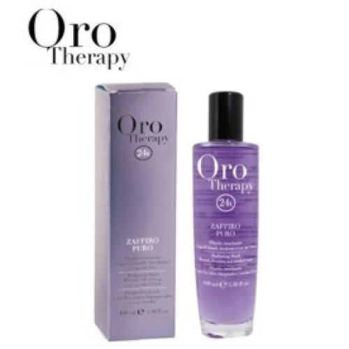 Fanola Oro Therapy 24k Argan Oil Sapphire for Blonde Hair 100ml|トリートメント Fanola Oro Therapy 24k Argan Oil Sapphire for Blonde Hair 100ml|トリートメント