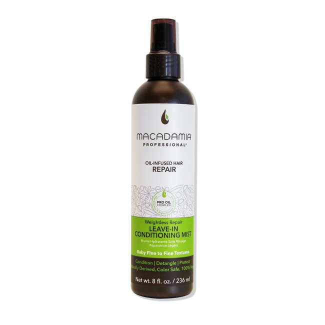 Macadamia Professional Weightless Moisture Leave-in Conditioning Mist 236ml Macadamia Professional Weightless Moisture Leave-in Conditioning Mist 236ml