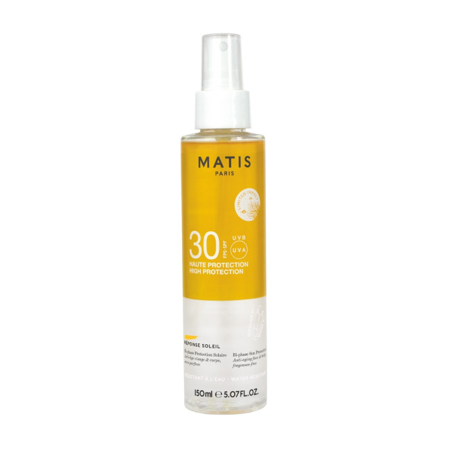 Matis Reponse Soleil Bi-phase Sun Protection Anti Aging Face and Body SPF30 (150ml) Matis Reponse Soleil Bi-phase Sun Protection Anti Aging Face and Body SPF30 (150ml)
