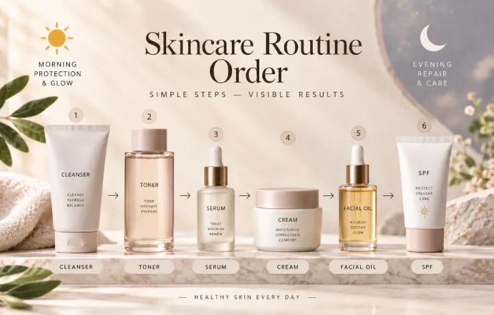 What Order Should You Apply Skincare? Morning & Evening Routine