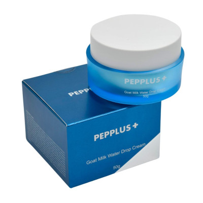 PEPPLUS+ Goat Milk Water Drop Cream 50g PEPPLUS+ Goat Milk Water Drop Cream 50g
