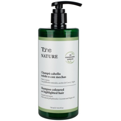 Tahe Nature Coloured or Highlighted Hair Shampoo 750ml Tahe Nature Coloured or Highlighted Hair Shampoo 750ml