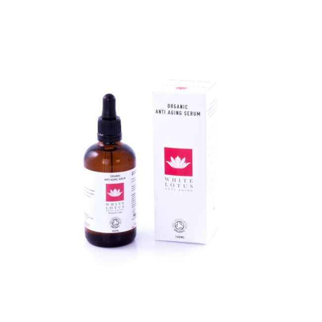 White Lotus Organic Anti Ageing Serum 25ML — Serum White Lotus Organic Anti Ageing Serum 25ML — Serum